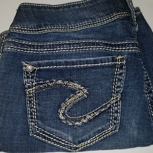 Size 29, Silver Suki Short